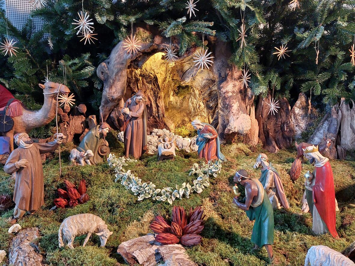 Krippe in der Pfarrkirche St. Xystus 2026
